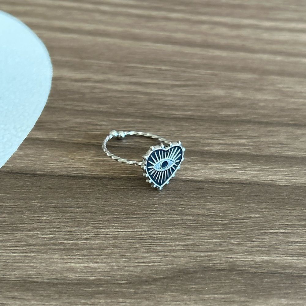 Silver Ring Q346 - Picture 5 of 6